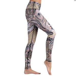 Yoga Democracy Leggings Desert Goddess XS